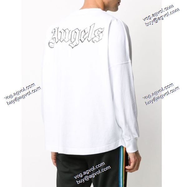 2020秋冬 人気商品 Palm Angels コピー ブランド 長袖Tシャツ パーム エンジェルス 2色可選
